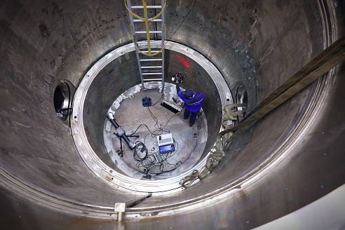 3D-сканер Creaform задействован в контрольной сборке корпуса реактора МБИР на «Атоммаше»